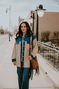 PRIV Nevada Knit Denim Jacket