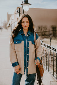 PRIV Nevada Knit Denim Jacket