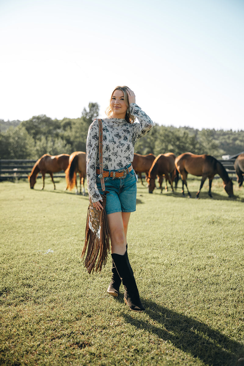 Bronco Mesh Top