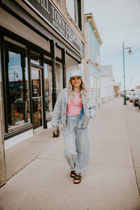 Daze Villa Drawstring Barrel Jeans