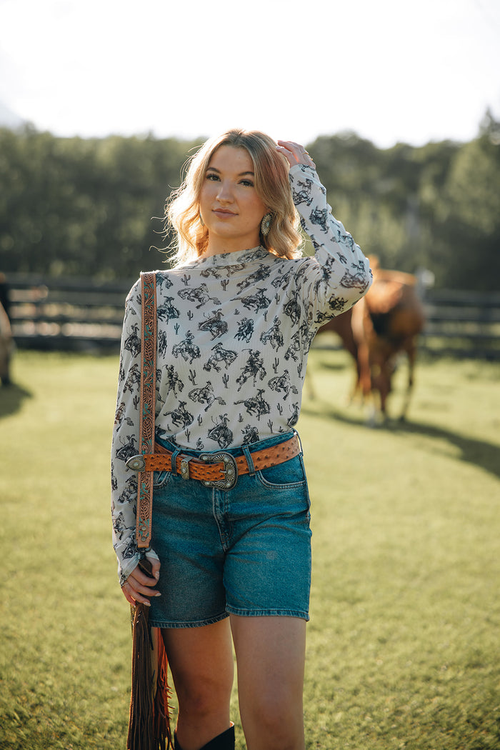 Bronco Mesh Top