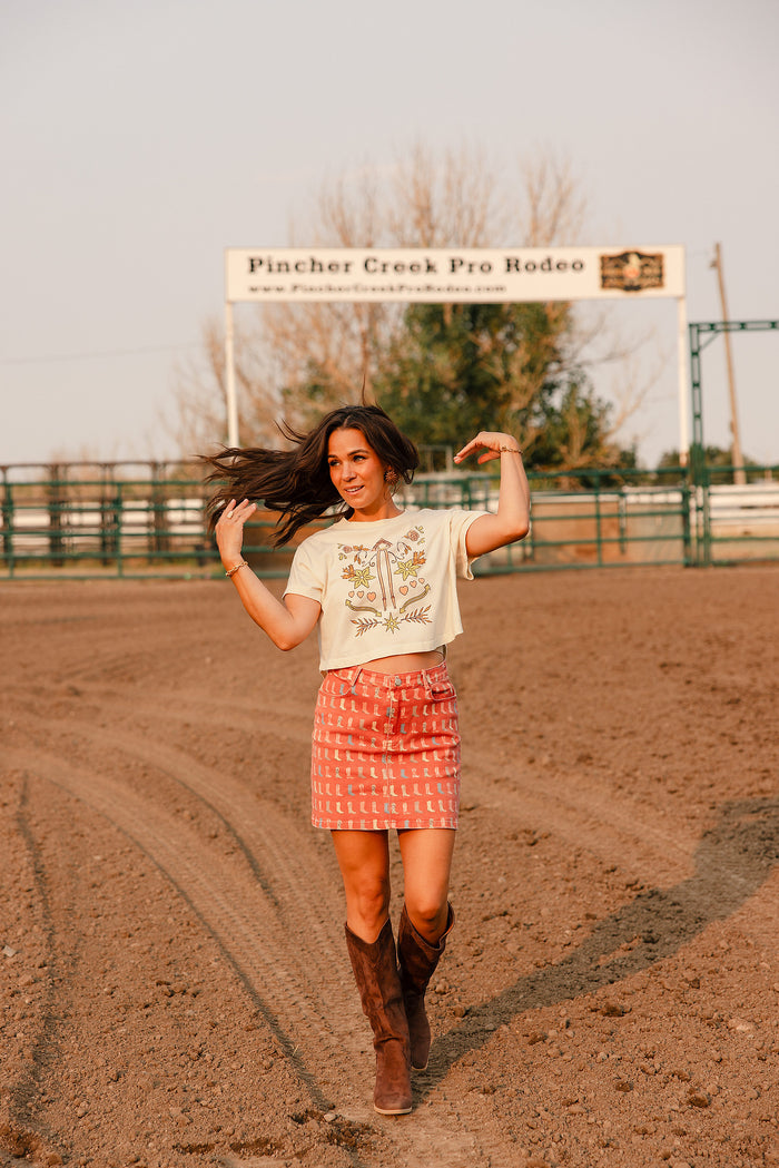 Girl Dangerous Sweetheart of the Rodeo Tee