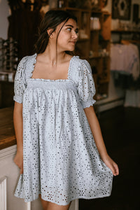 Rylee & Cru Milan Dress-Light Blue