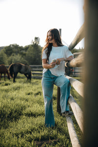 The Blayke Top - Ivory