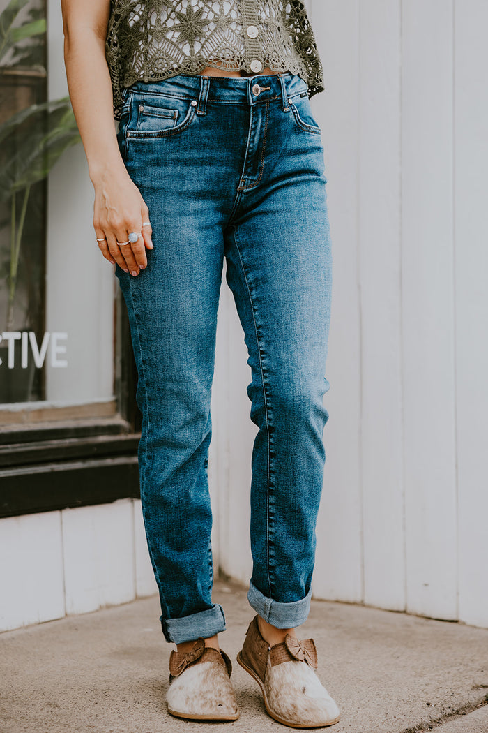 Mavi Kathleen Slim Boyfriend Jeans