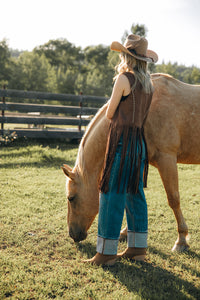 The Stevie Fringe Vest