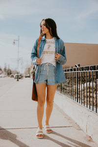 Z Supply Summerland Denim Shorts - Denim
