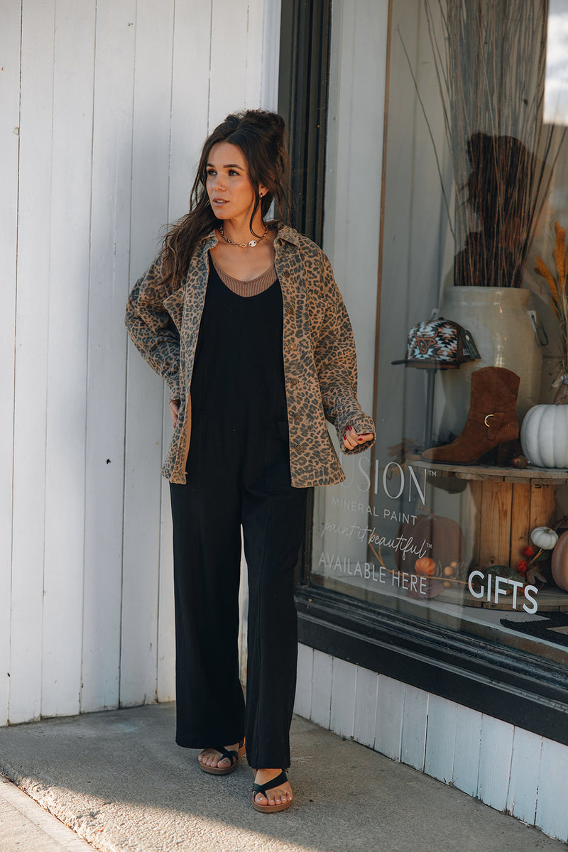 Z Supply All Day Leopard Jacket