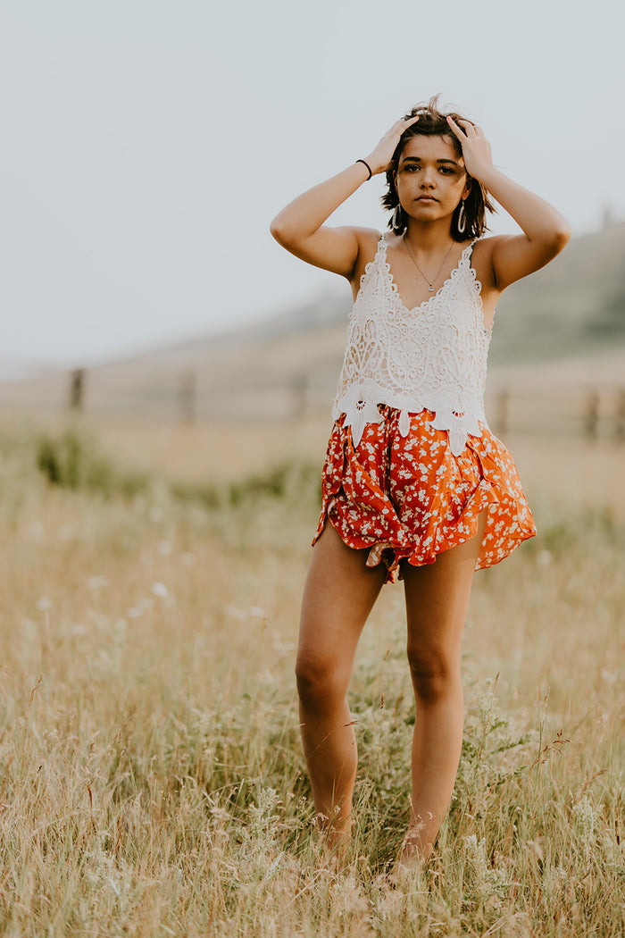 Rossie Tulips Shorts