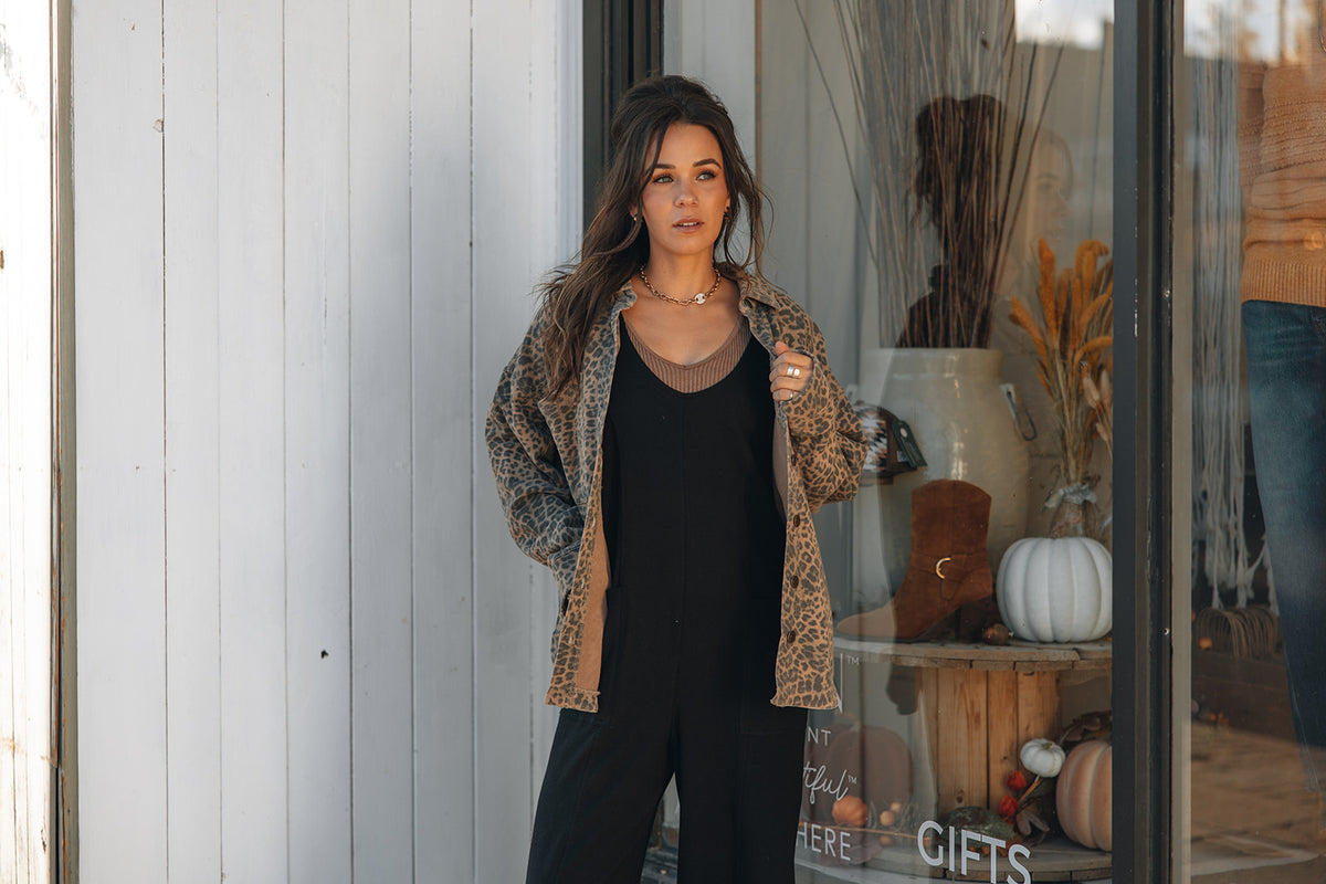 Z Supply All Day Leopard Jacket