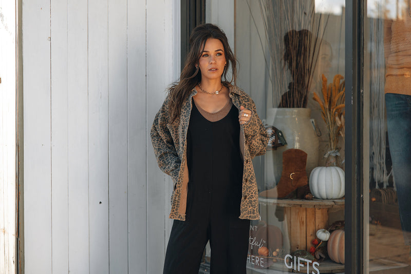 Z Supply All Day Leopard Jacket