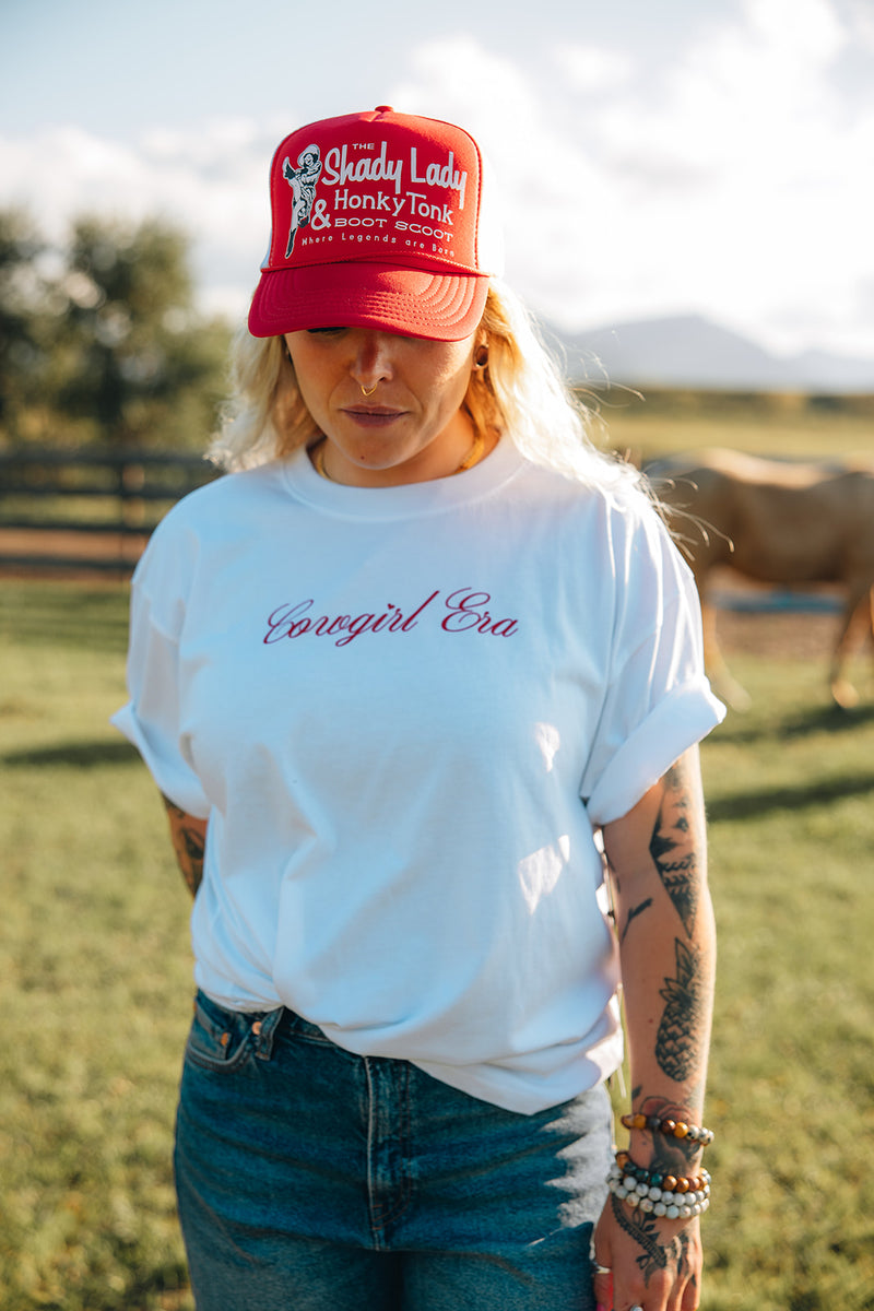 Brunette The Label Cowgirl Era Boxy Tee