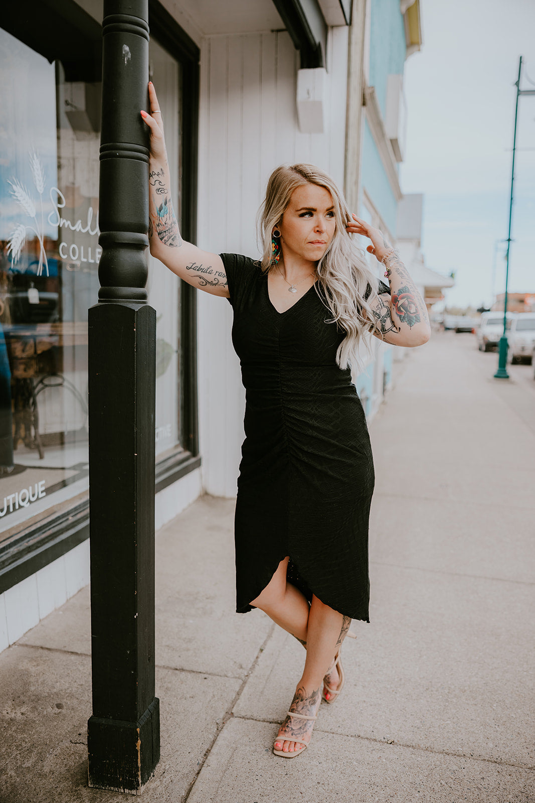Orb Danielle Eyelet Dress