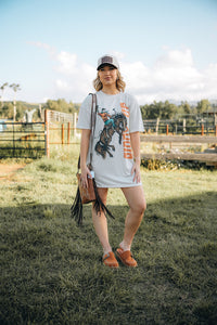 Giddy Up T-shirt Dress