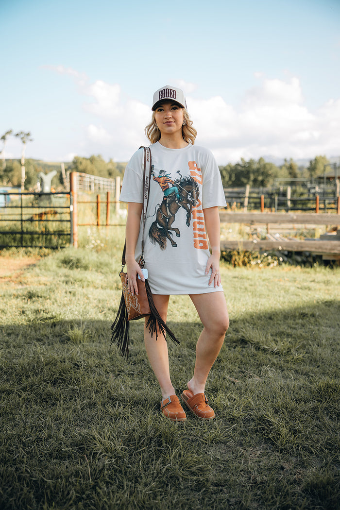Giddy Up T-shirt Dress