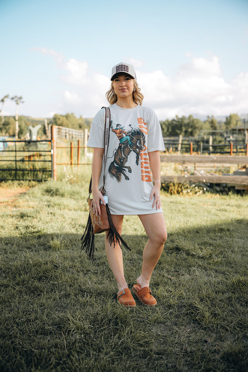 Giddy Up T-shirt Dress