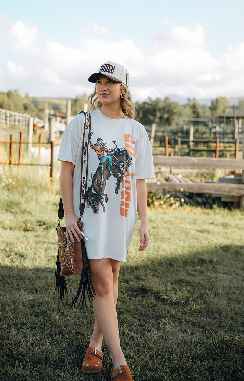 Giddy Up T-shirt Dress