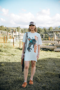 Giddy Up T-shirt Dress