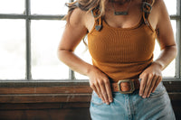 The Cassie Floral Belt