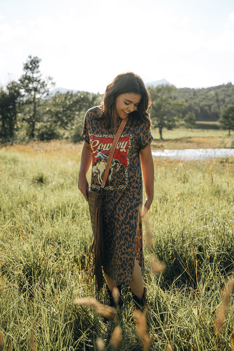 Urban Cowgirl Maxi Dress