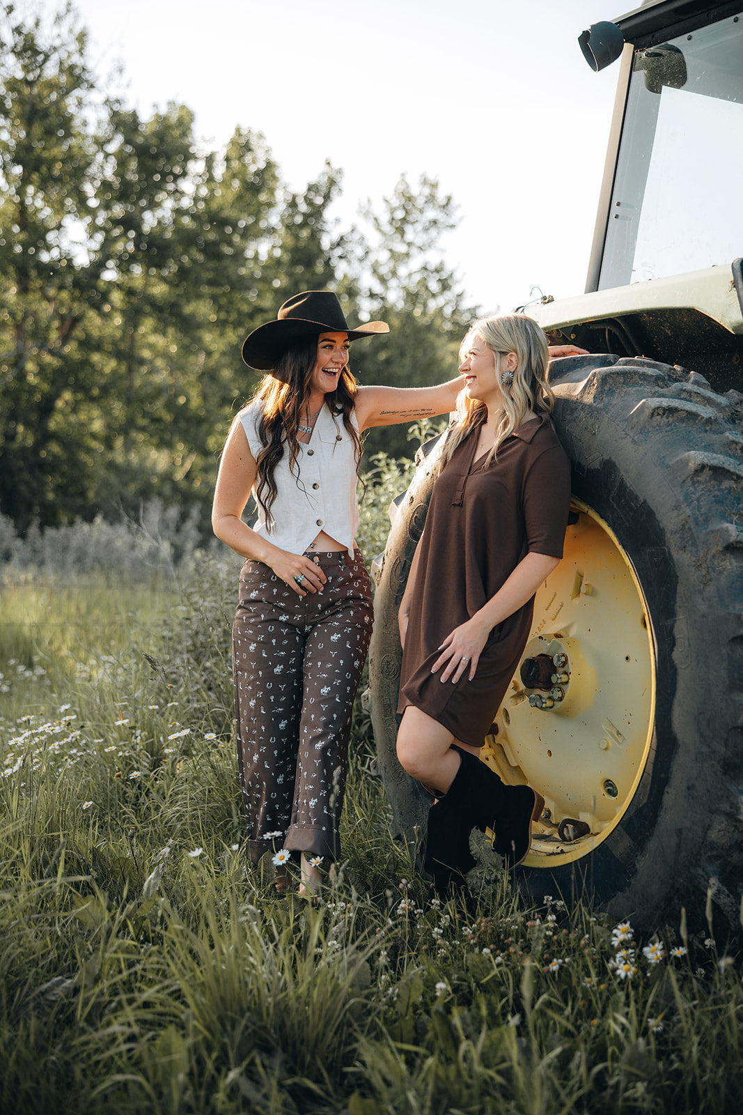 Gettin' Western Wide Leg Pants