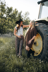Gettin' Western Wide Leg Pants