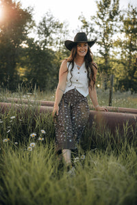 Gettin' Western Wide Leg Pants