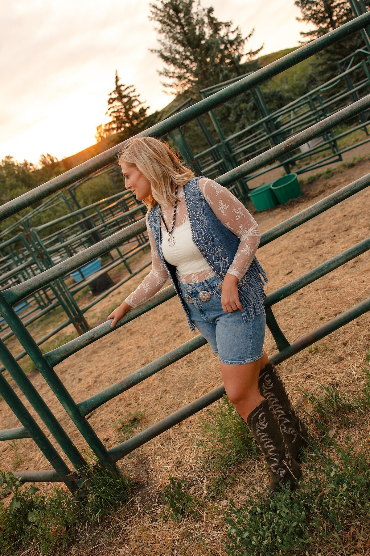 Stagecoach Fringe Vest