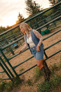Stagecoach Fringe Vest