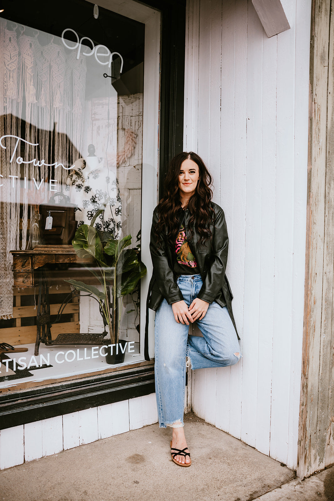 Gentle Fawn Grenadine Vegan Leather Jacket