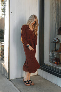 Gentle Fawn Monroe Dress - Mahogany