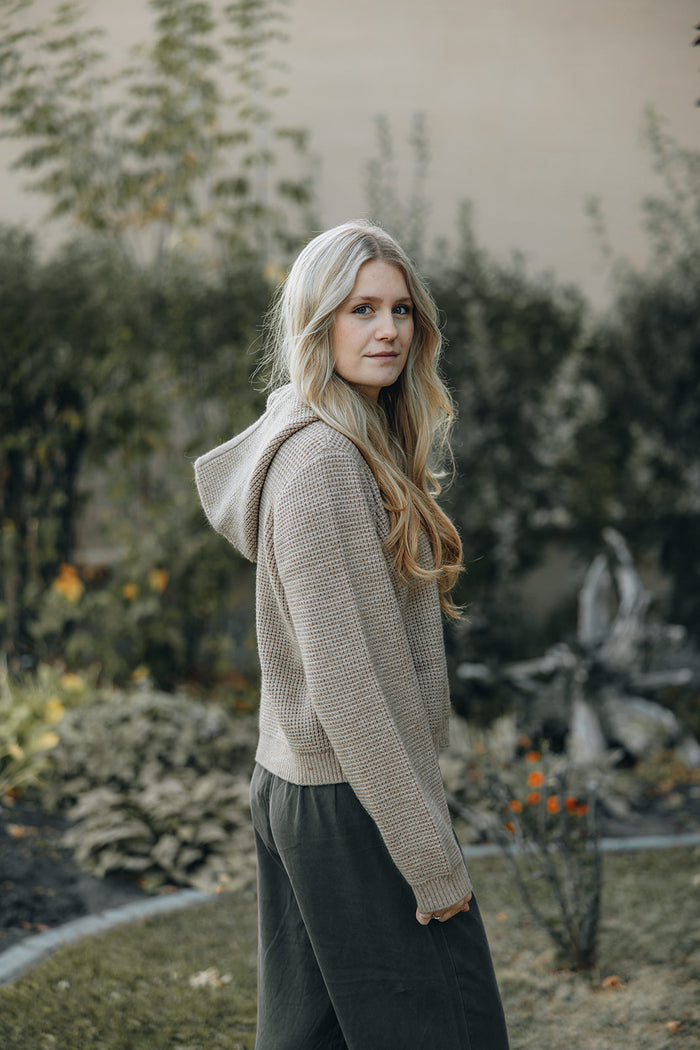 Gentle Fawn Jessica Hoodie - Heather Fawn