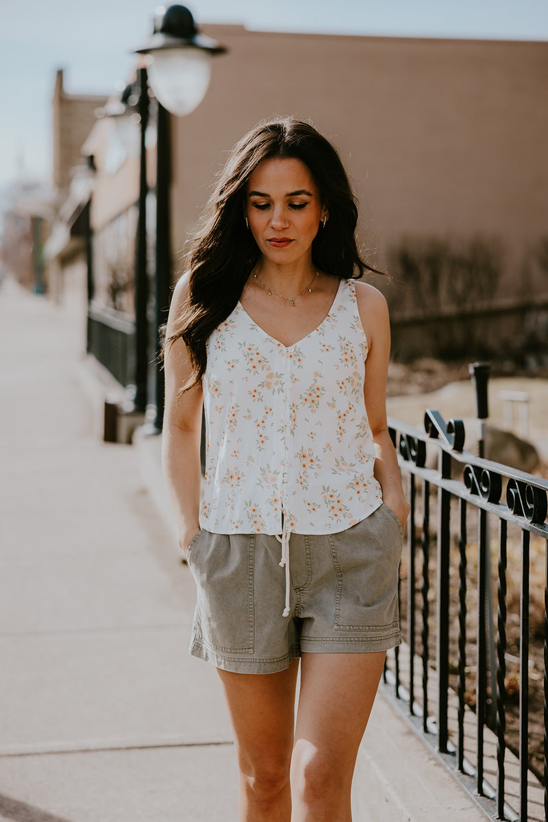 Z Supply Summerland Twill Short - Sage