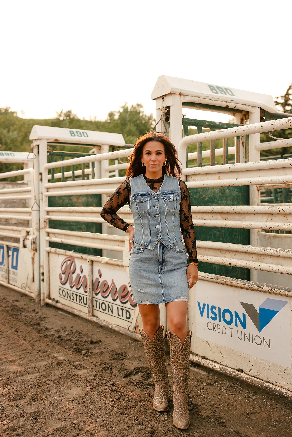 Outlaw Denim Vest