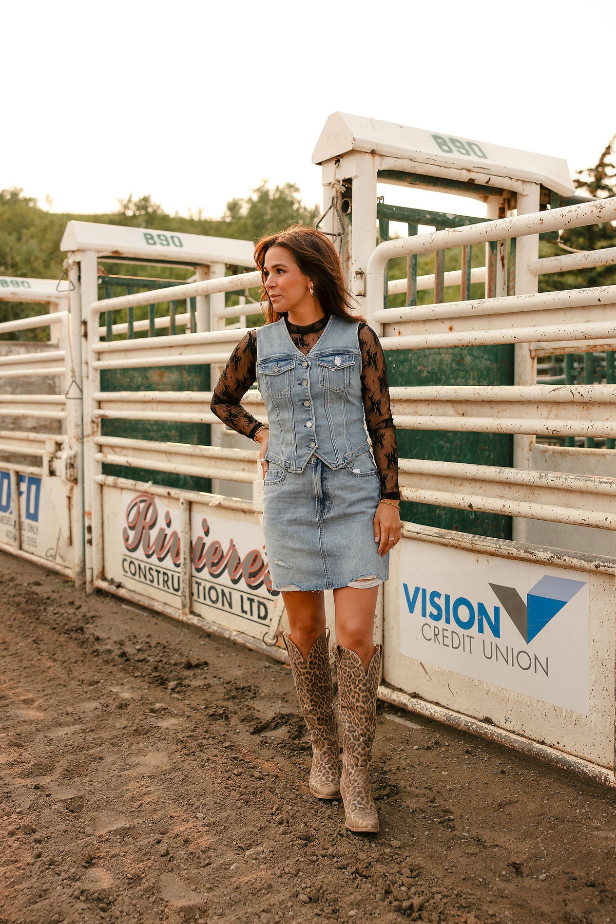 Kickin Rocks Denim Skirt
