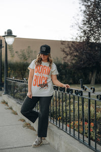 Girl Dangerous Born to Buck Vintage Tee