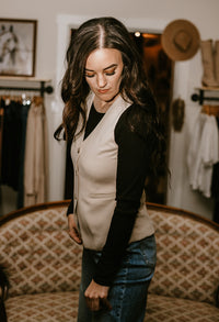 Gentle Fawn - Vivian Vest - Bone
