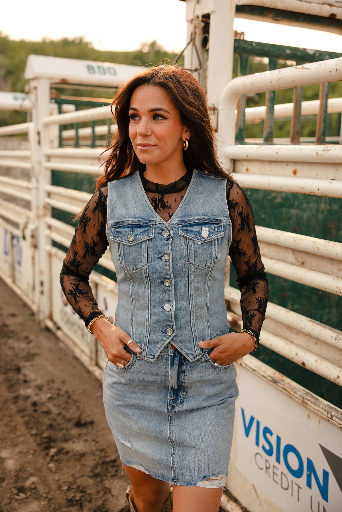 Outlaw Denim Vest