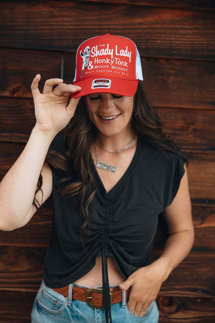 The Shady Lady Honky Tonk Trucker Hat