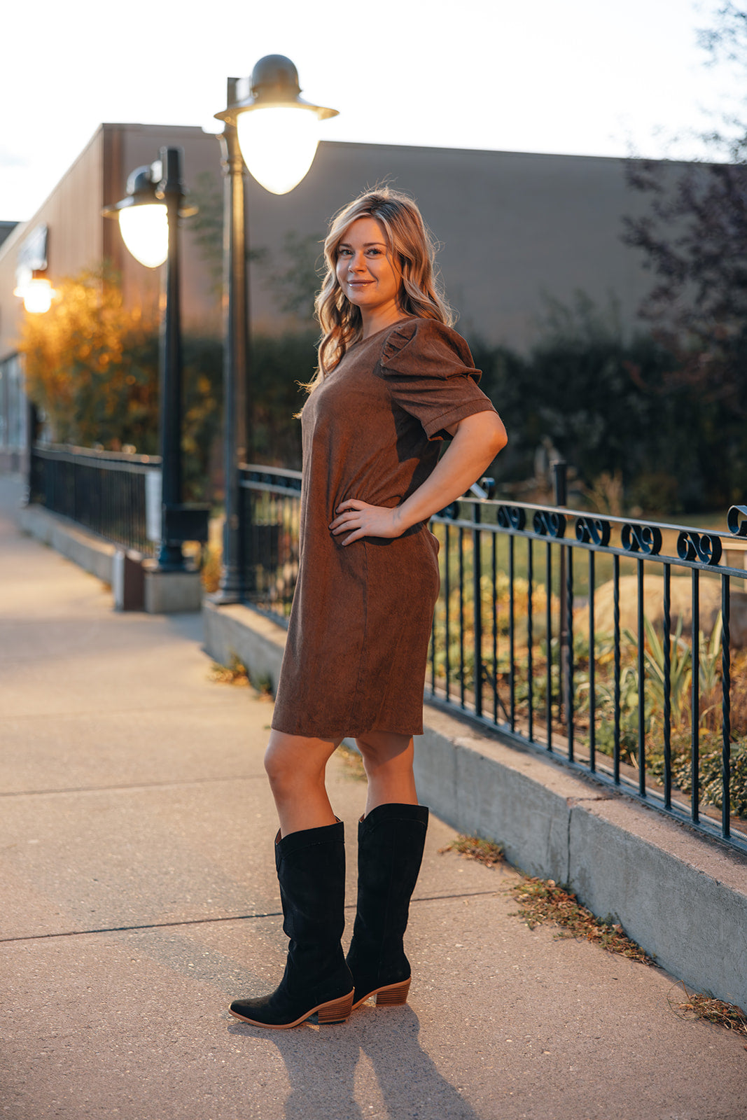 Molly Bracken Velvet Dress