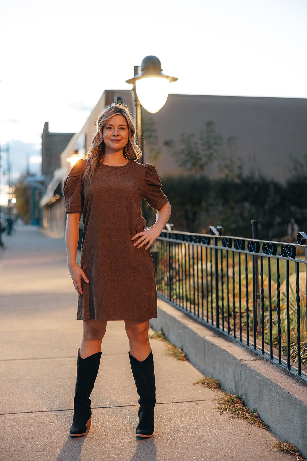 Molly Bracken Velvet Dress