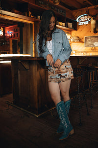 Miranda Suede Fringe Jacket