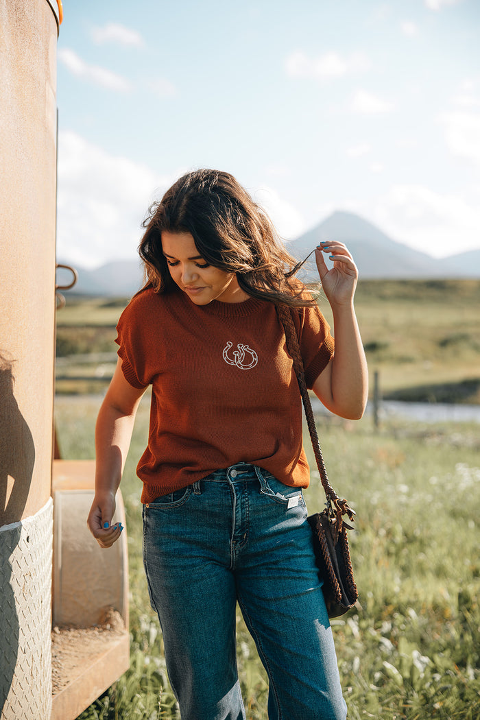 Double Horseshoe Sweater