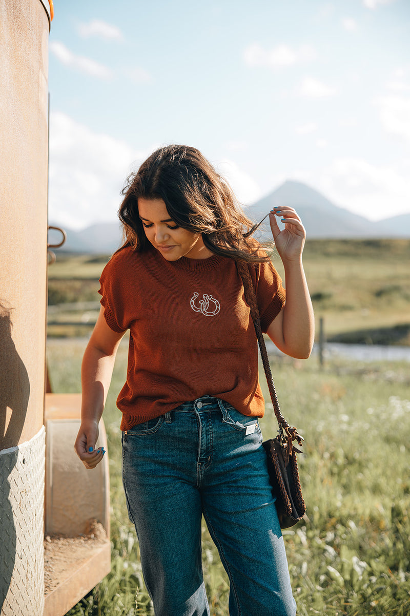Double Horseshoe Sweater