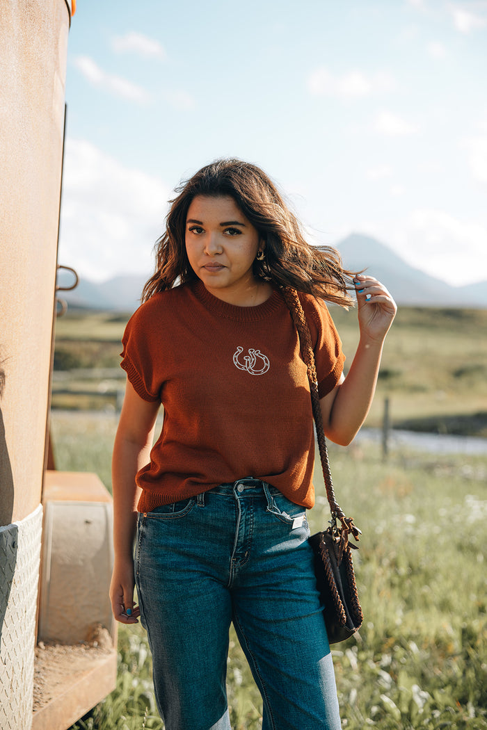 Double Horseshoe Sweater