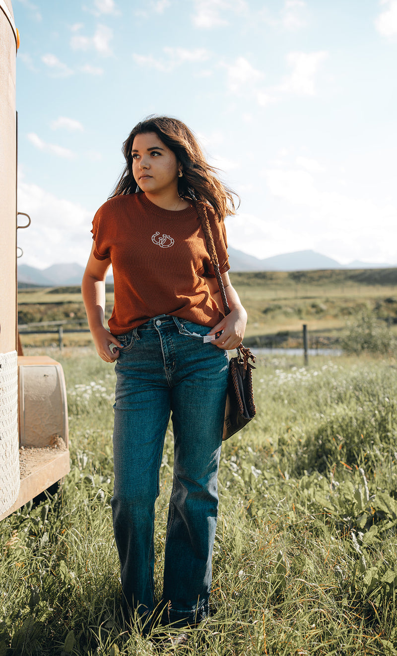 Double Horseshoe Sweater
