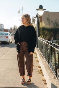 Black Oversize Cardigan