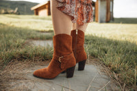 Stagecoach Suede Bootie