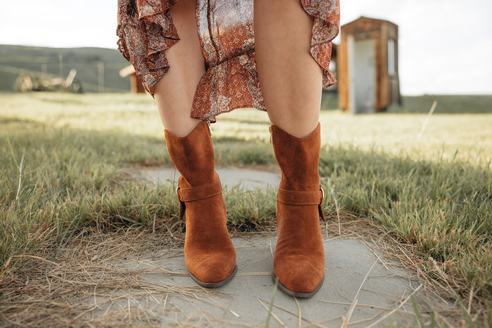 Stagecoach Suede Bootie