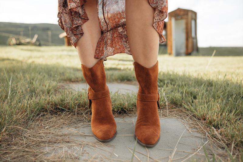 Stagecoach Suede Bootie